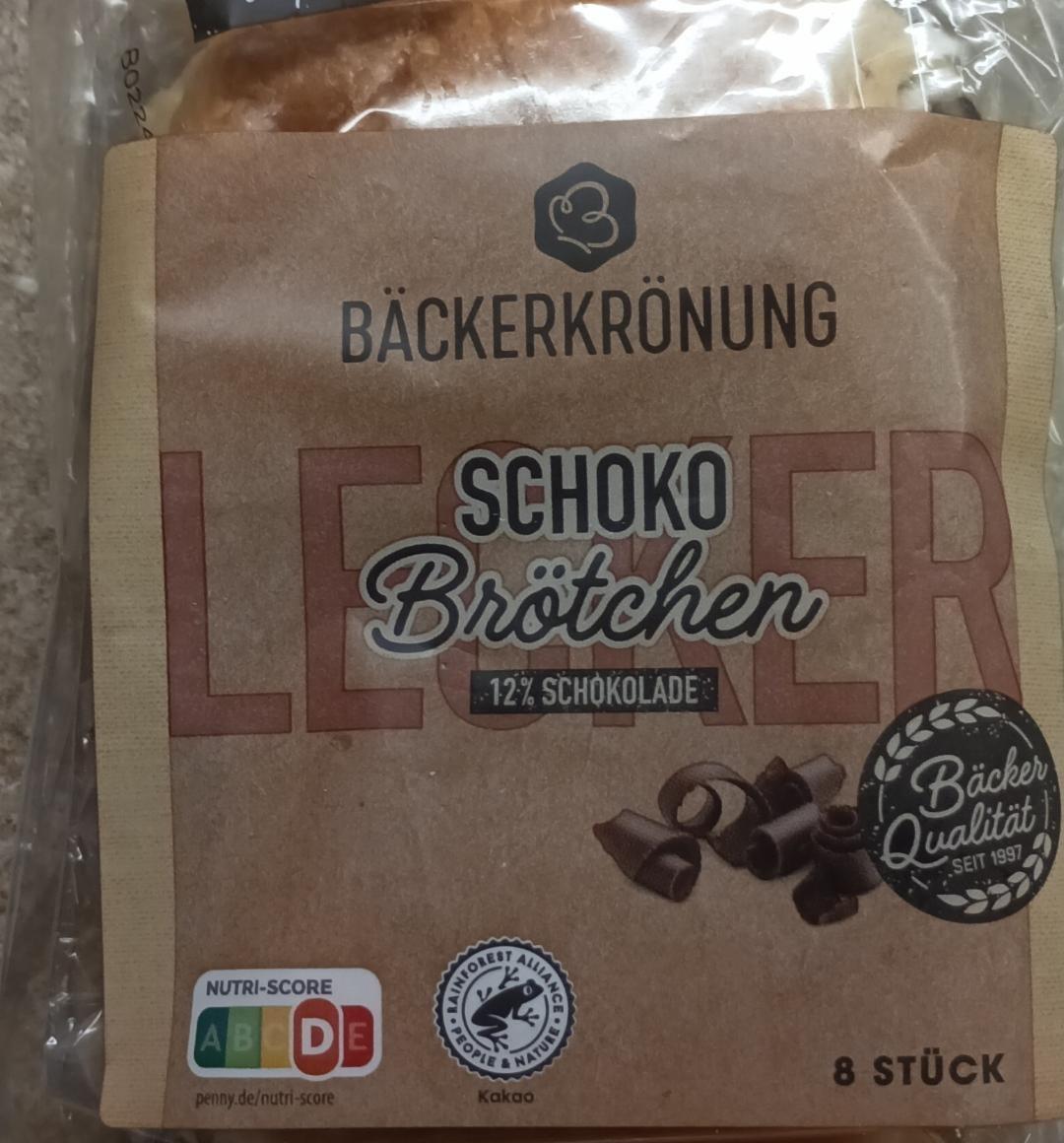 Fotografie - Schoko brötchen Bäckerkrönung