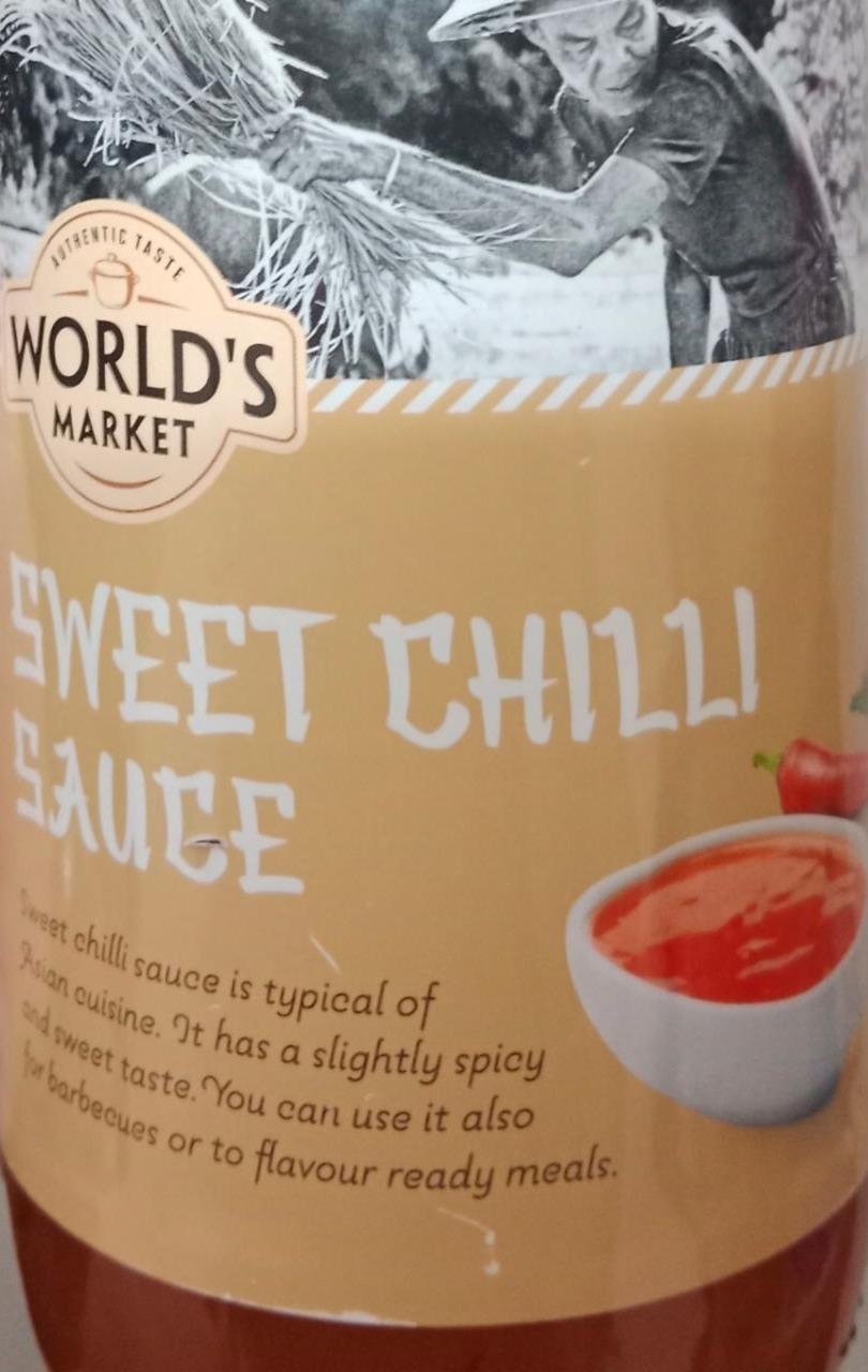 Fotografie - Sweet chilli sauce World's market