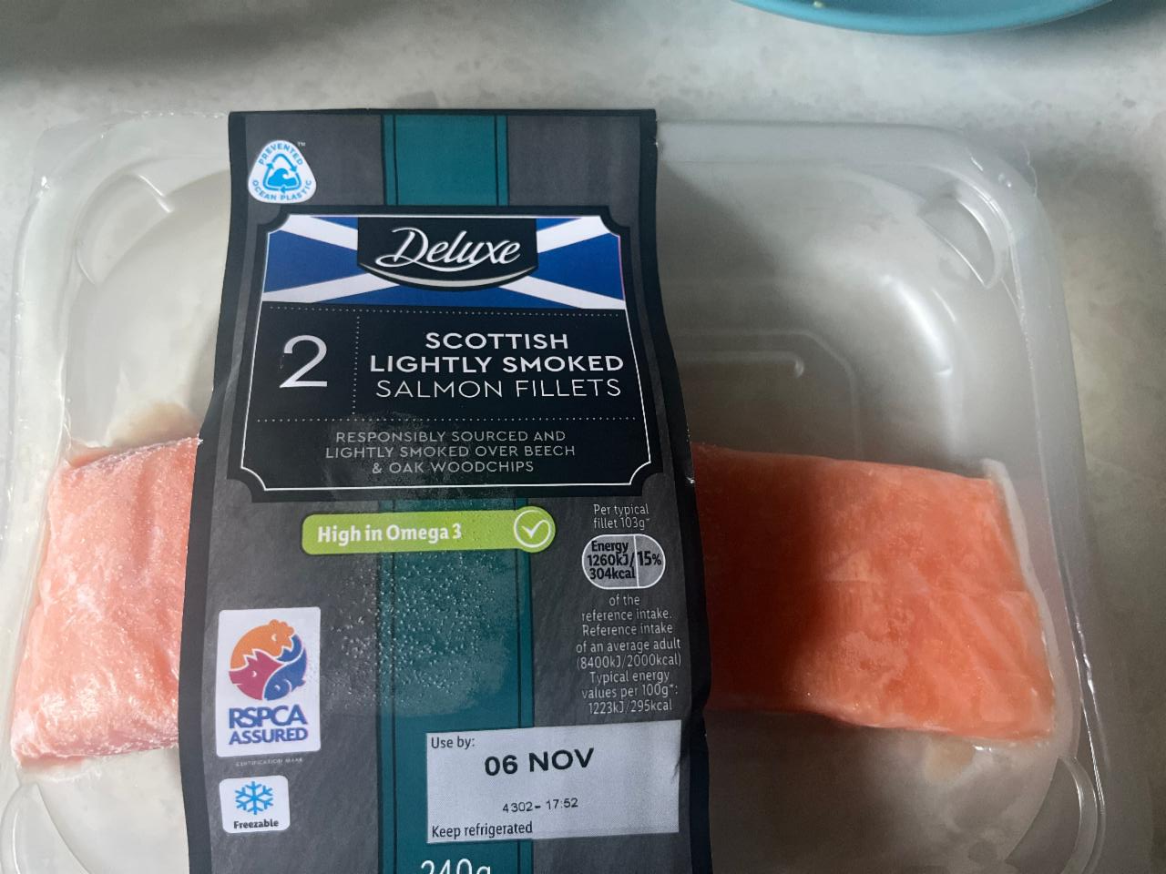 Fotografie - Scottish salmon fillets Lidl