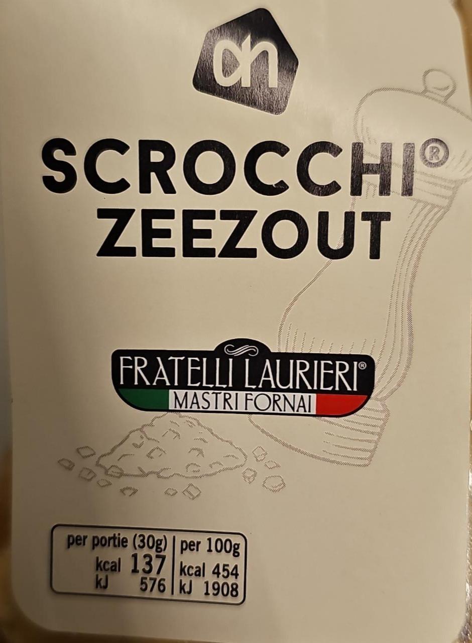 Fotografie - Scrocchi zeezout AH