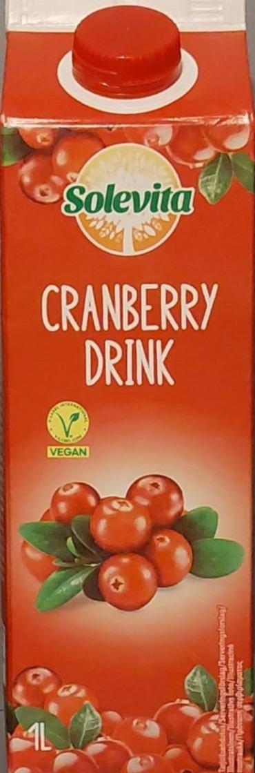 Fotografie - Cranberry drink Solevita