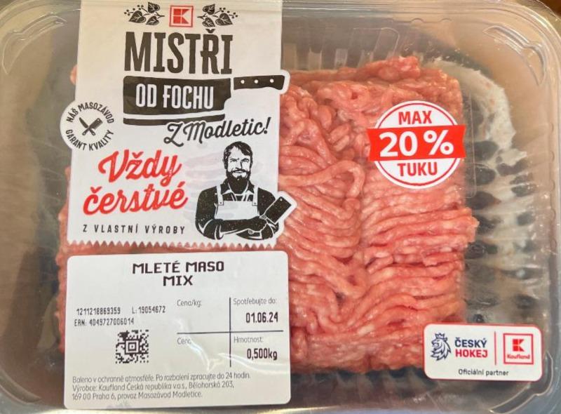 Fotografie - mleté maso mix 20% K-Mistři od fochu