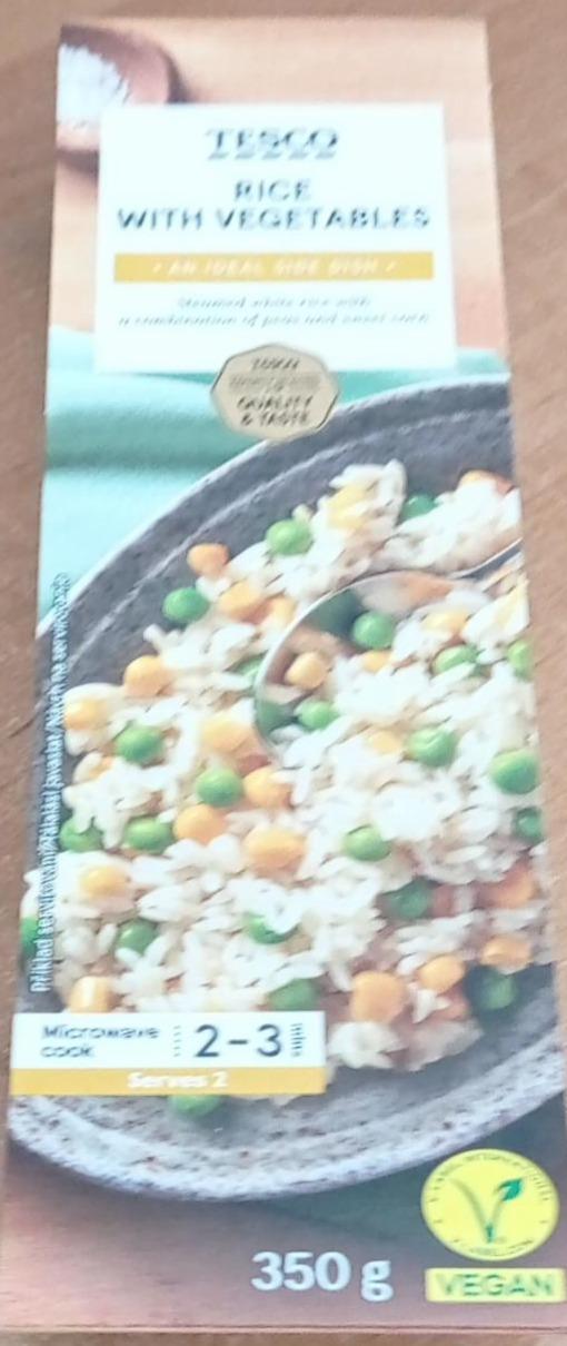 Fotografie - Rice with vegetables Tesco