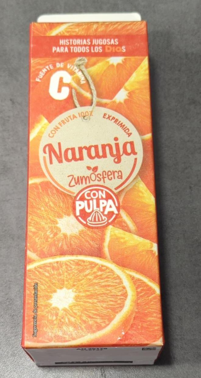 Fotografie - Naranja con pulpa Zumosfera