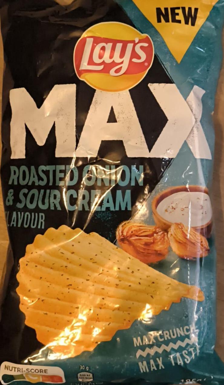 Fotografie - Max roasted onion & sour cream flavour Lay's