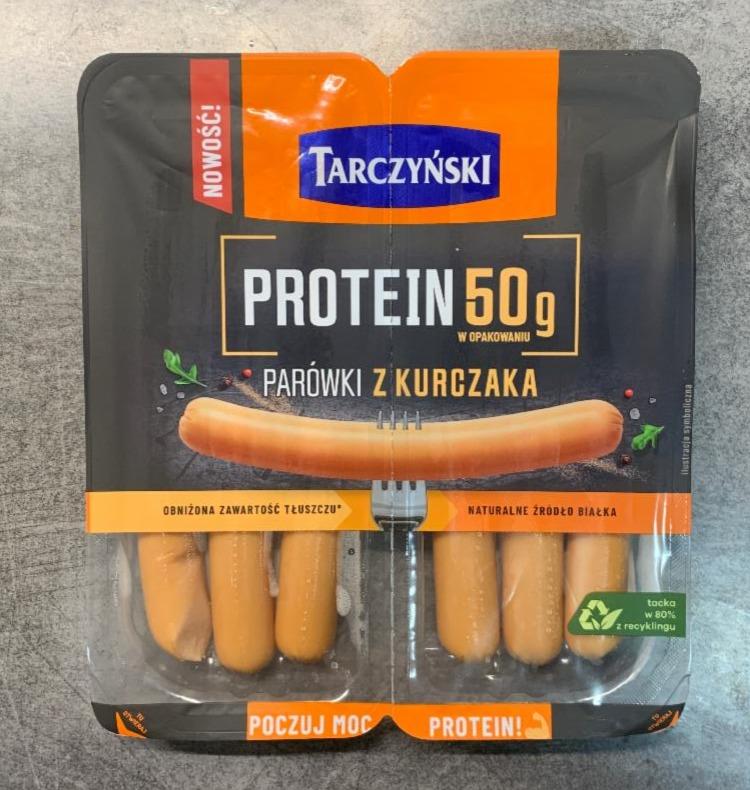 Fotografie - Protein parówki z kurczaka Tarczyński