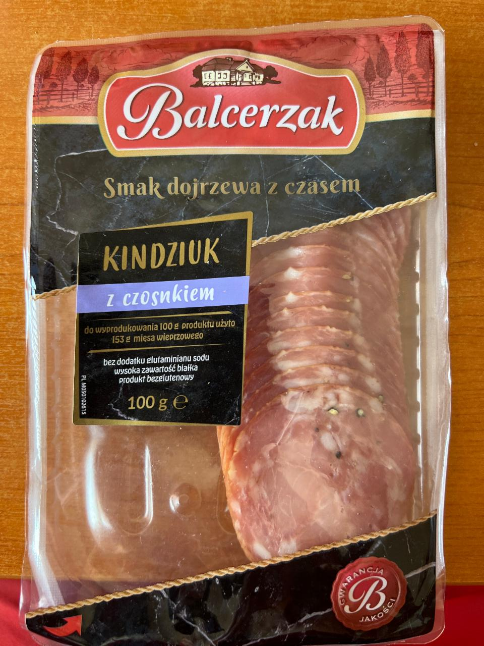 Fotografie - Kindziuk z czosnkiem Balcerzak