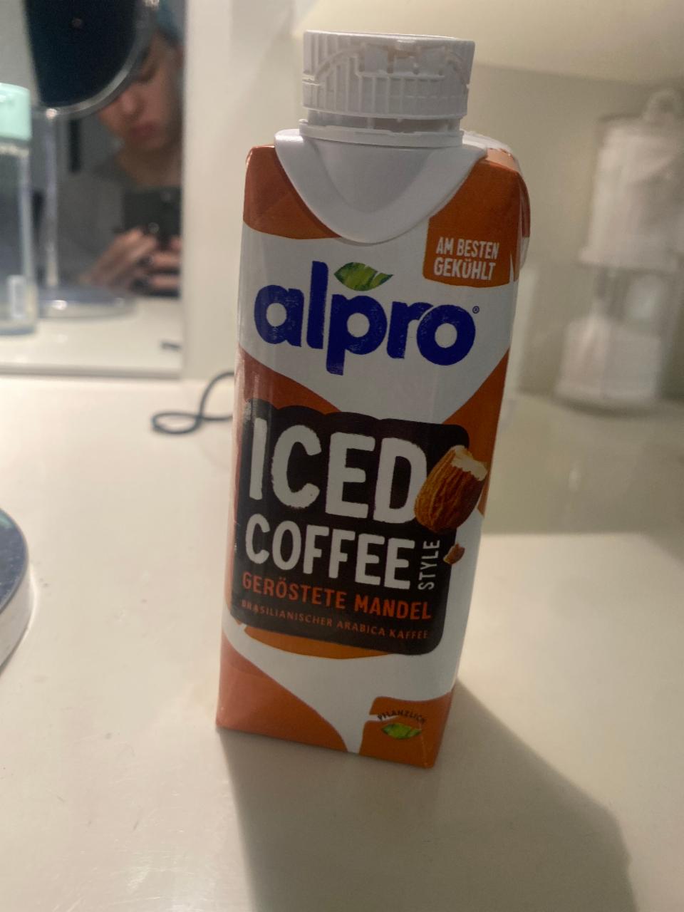 Fotografie - Iced Coffee Geröstete Mandel Alpro