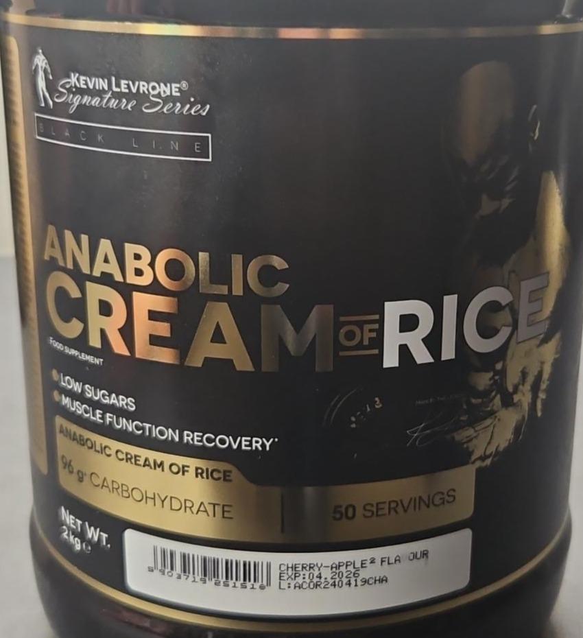 Fotografie - Anabolic cream of rice cherry apple flavour Kevin Levrone