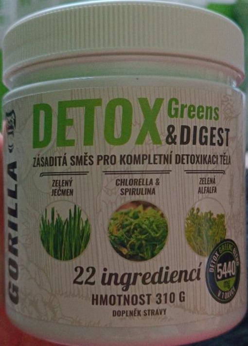 Fotografie - Detox Greens & DIGEST Gorilla Fitness