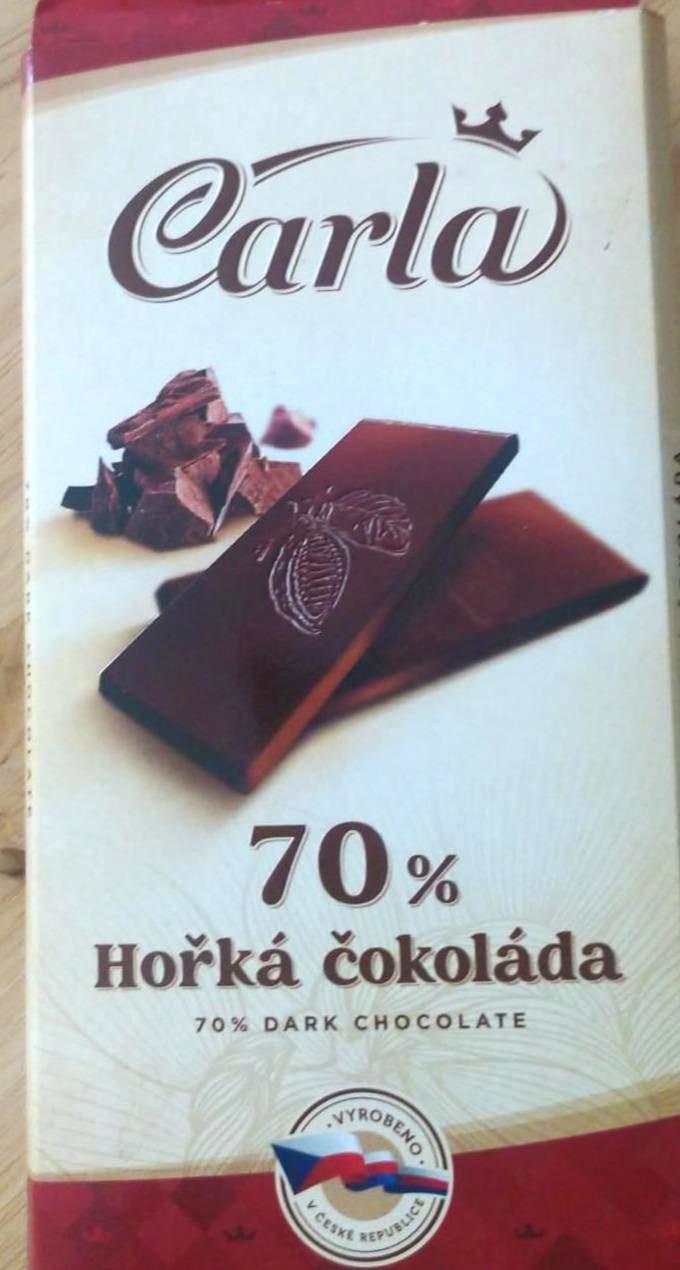 Fotografie - 70% hořká čokoláda Carla