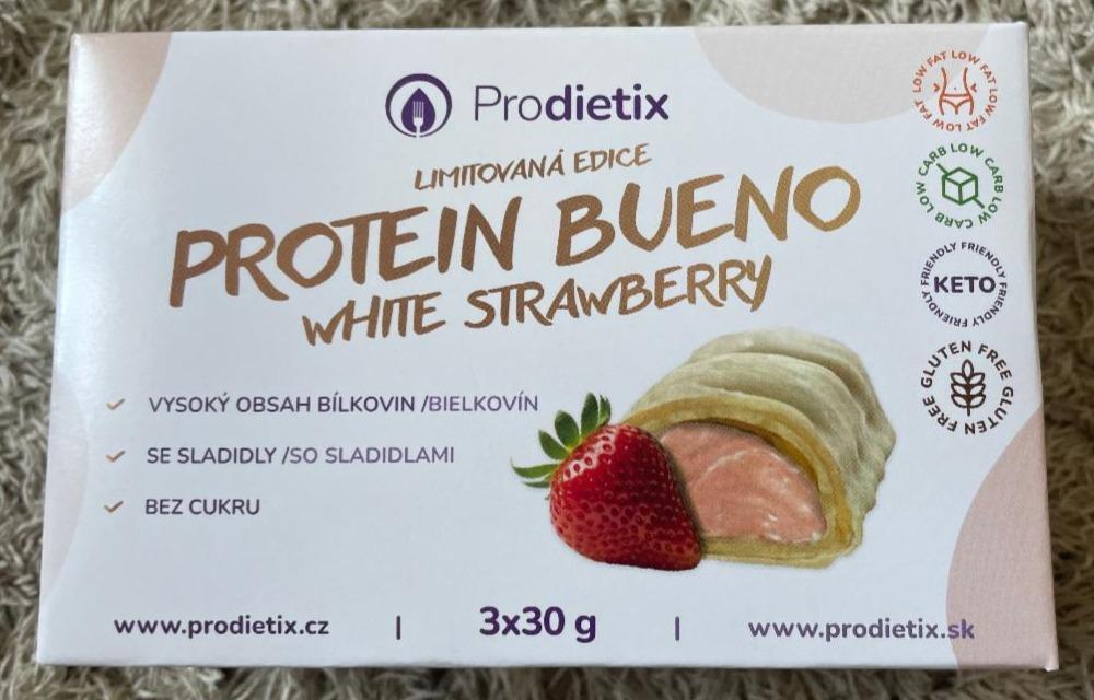 Fotografie - Protein bueno white strawberry Prodietix