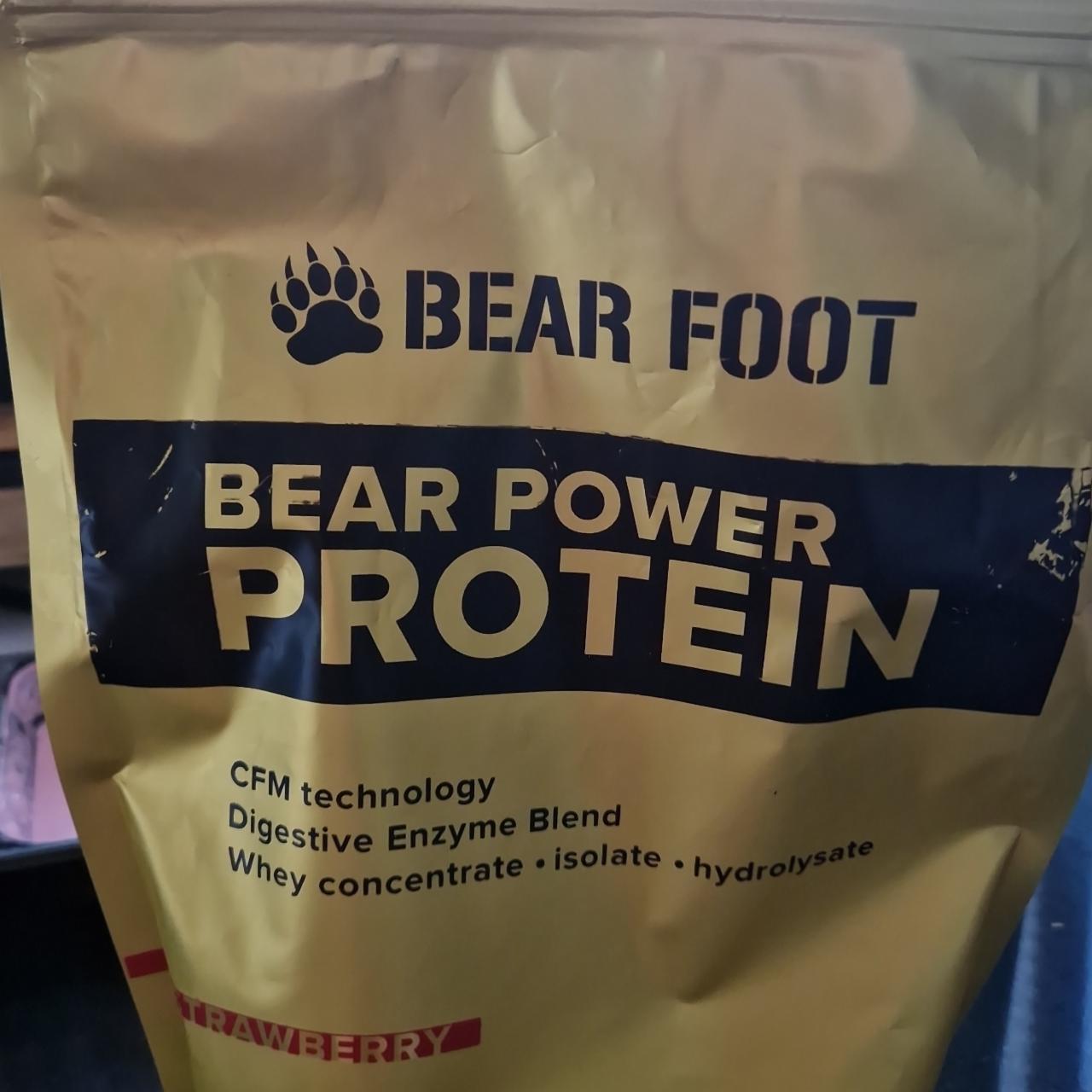 Fotografie - Bear power protein strawberry Bear Foot