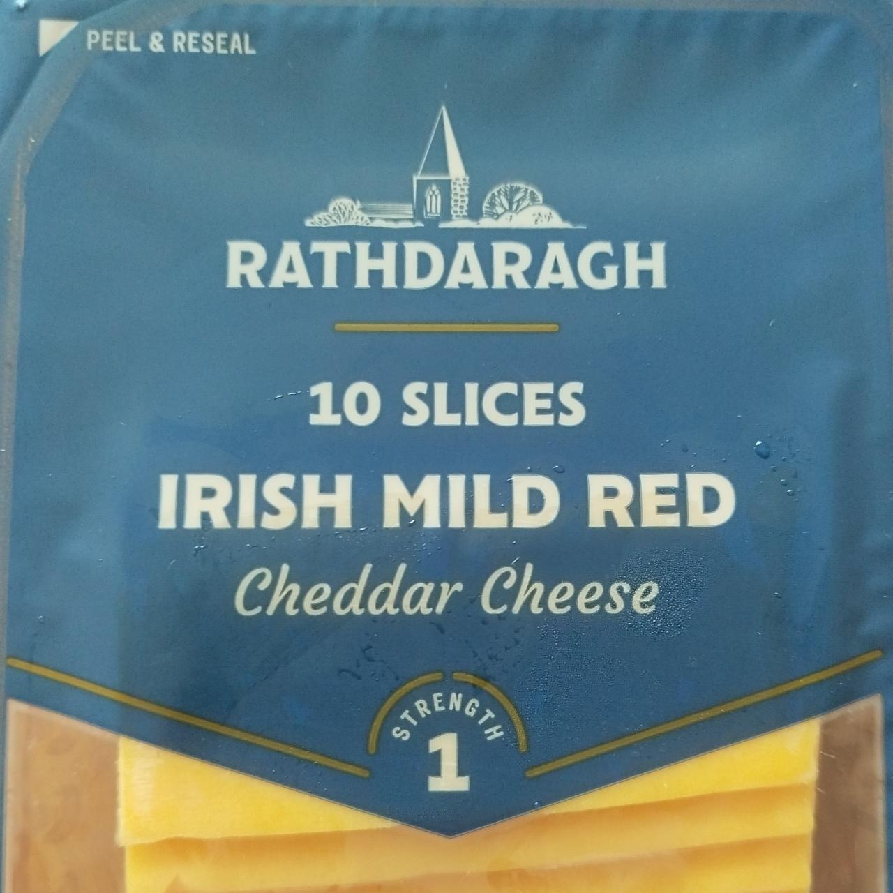 Fotografie - Irish mild red cheddar cheese Rathdaragh