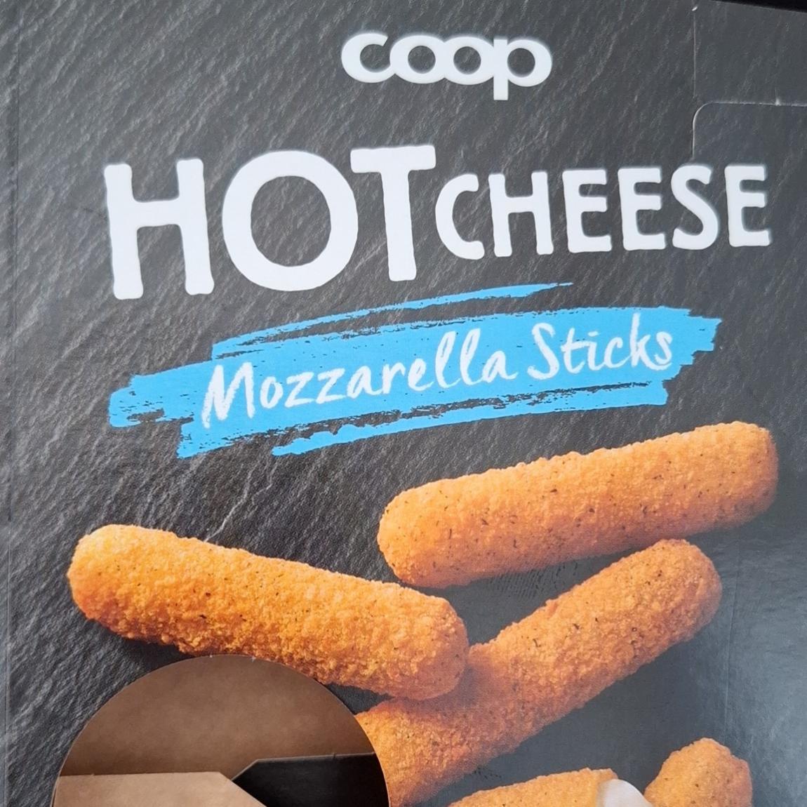 Fotografie - Hot cheese mozzarella sticks Coop