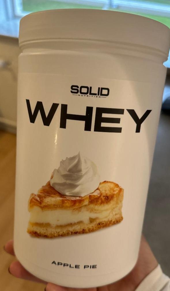 Fotografie - Whey protein apple pie Solid Nutrition