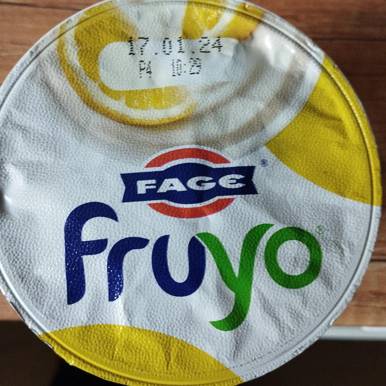 Fotografie - Fruyo limone 0% grassi Fage