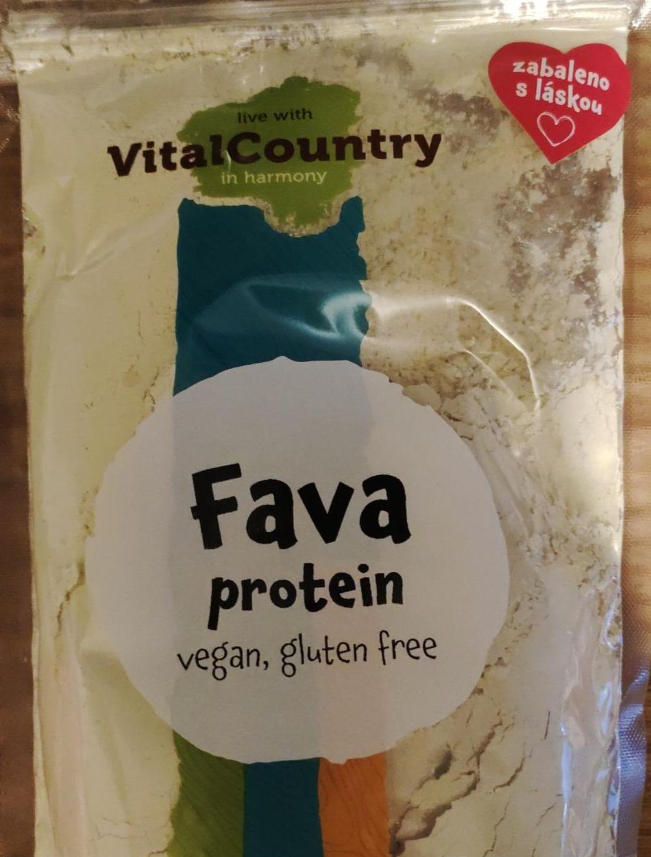 Fotografie - Fava protein vegan, gluten free VitalCountry