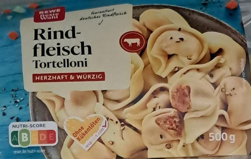 Fotografie - Rind-fleisch tortelloni Rewe beste wahl