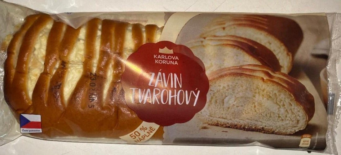 Fotografie - Závin tvarohový Karlova Koruna