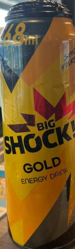 Fotografie - Gold energy drink Big Shock
