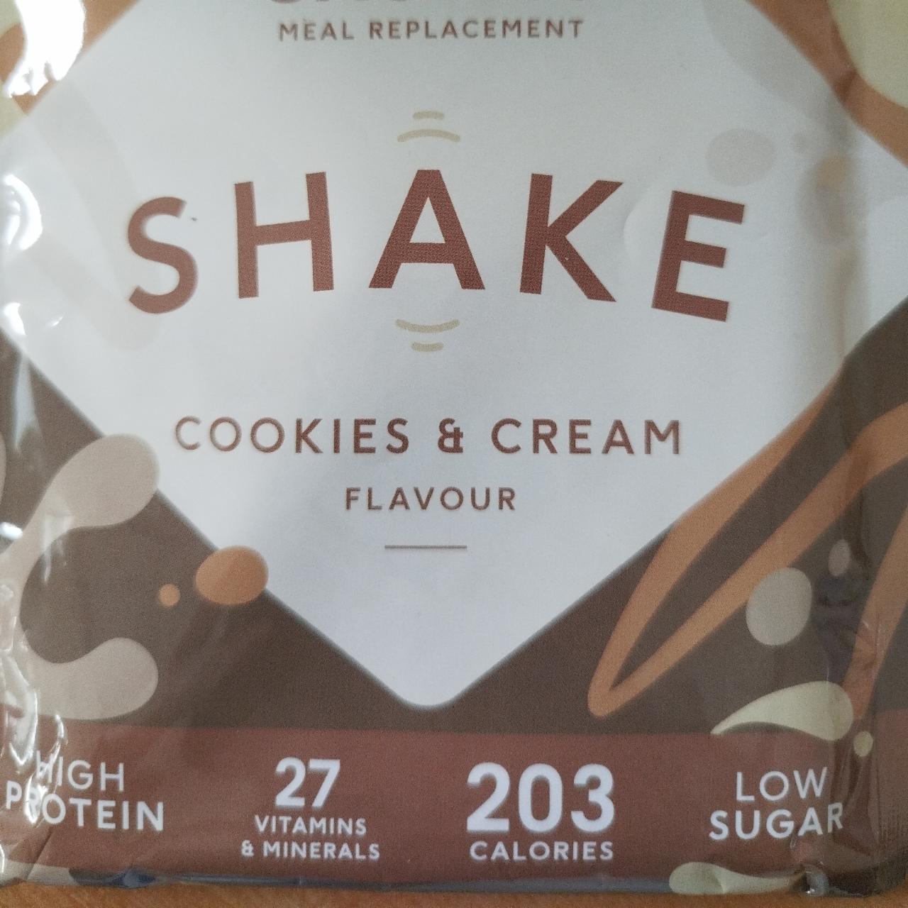 Fotografie - Shake cookies & cream flavour Exante