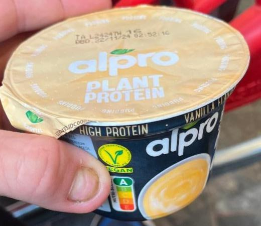 Fotografie - Plant Protein Pudding Vainilla Alpro