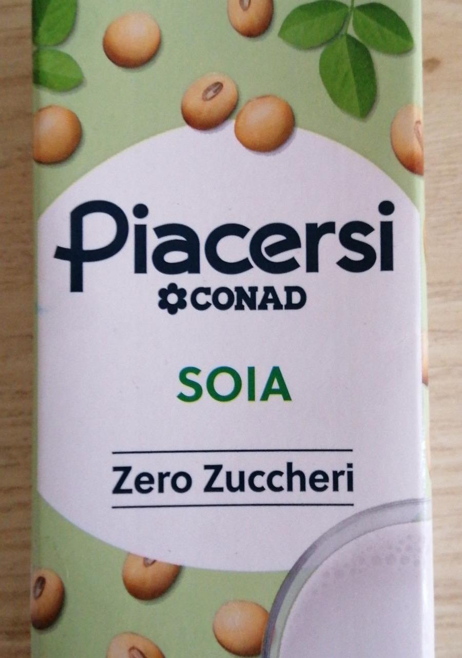 Fotografie - Soia zero zuccheri Piacersi Conad