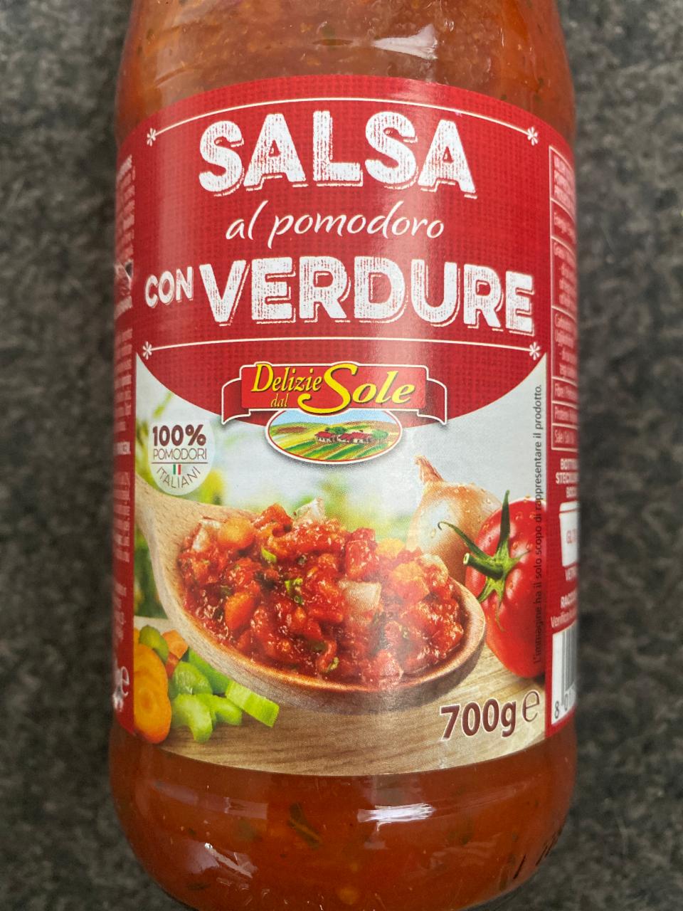 Fotografie - Salsa al pomodoro con verdure Delizie dal Sole