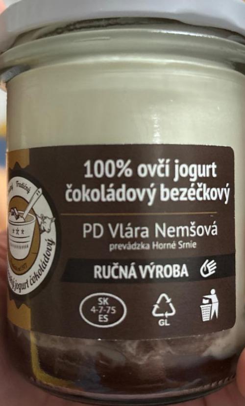 Fotografie - 100% Ovčí jogurt čokoládový bezéčkový PD Vlára Nemšová