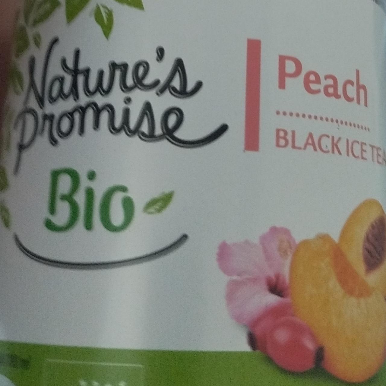 Fotografie - Peach black ice tea Nature's Promise