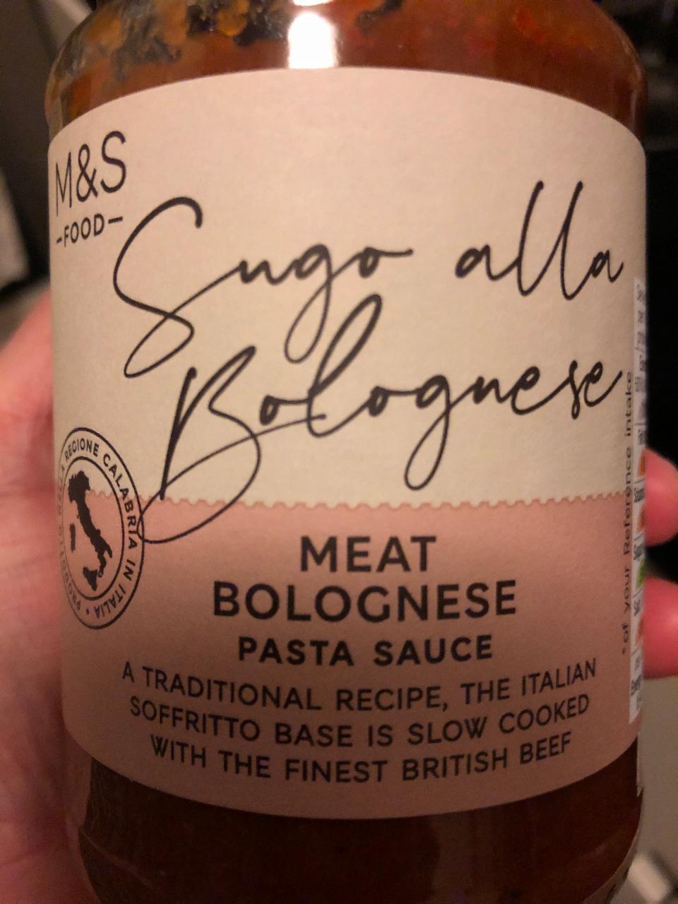 Fotografie - Meat bolognese pasta sauce M&S Food