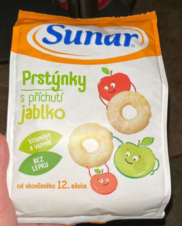 Fotografie - Prstýnky s příchutí jablko Sunar