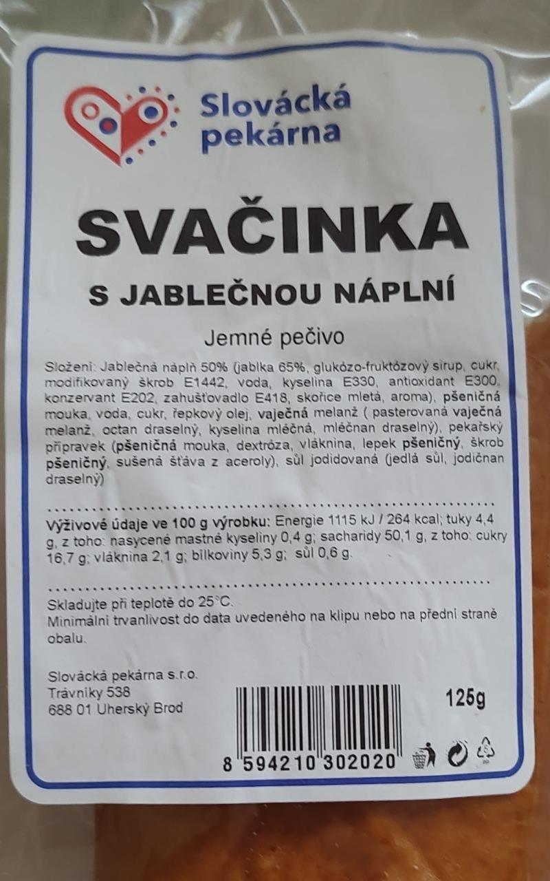 Fotografie - Svačinka s jablečnou náplní Slovácká pekárna