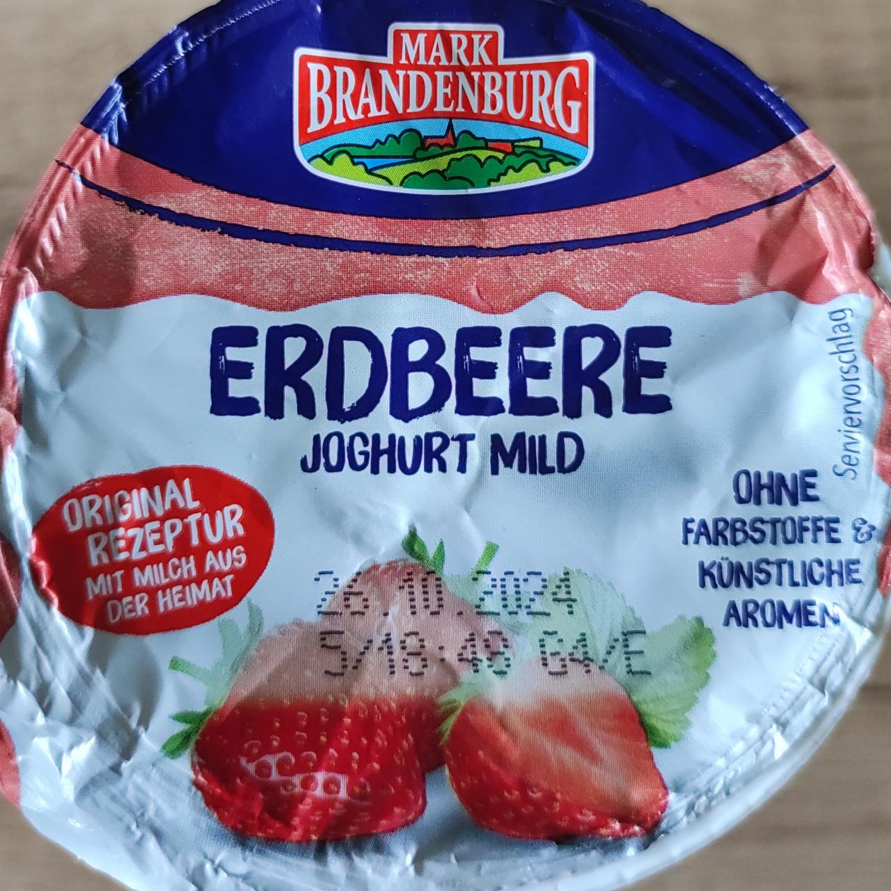 Fotografie - Erdbeere joghurt mild Mark Brandenburg