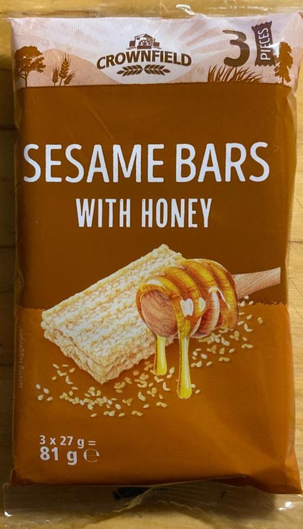 Fotografie - Sesame bars with honey Crownfield