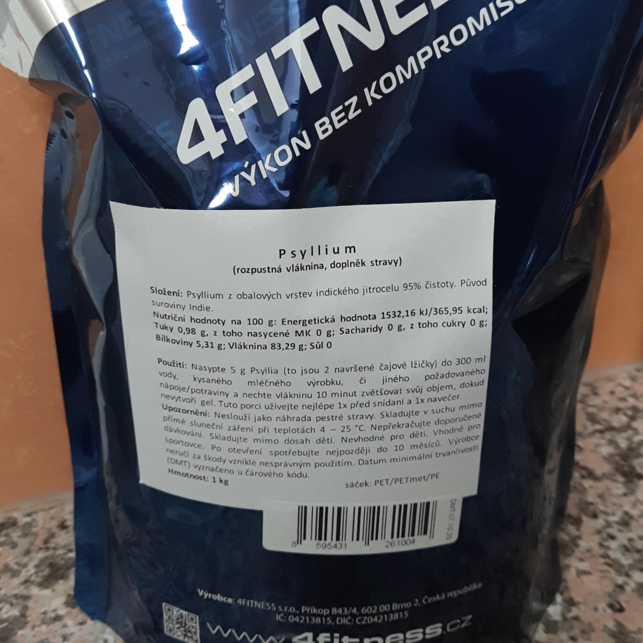 Fotografie - Psyllium 4 fitness