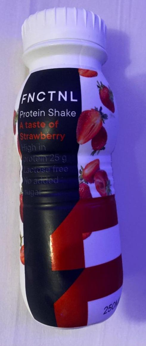 Fotografie - Protein shake a taste of strawberry FNCTNL