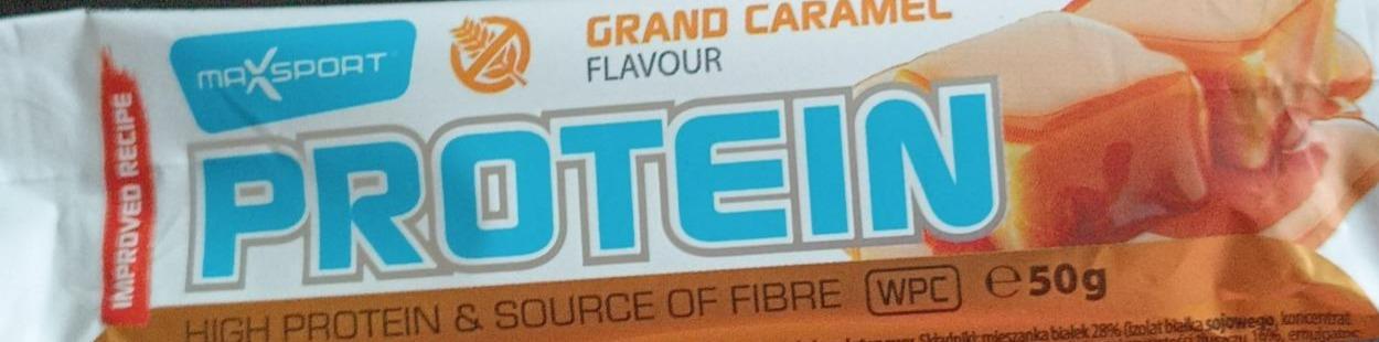 Fotografie - Protein grand caramel flavour MaxSport