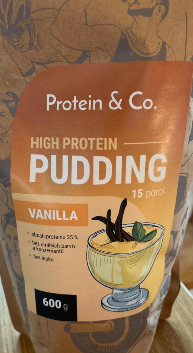 Fotografie - High Protein Pudding Vanilla Protein & Co.