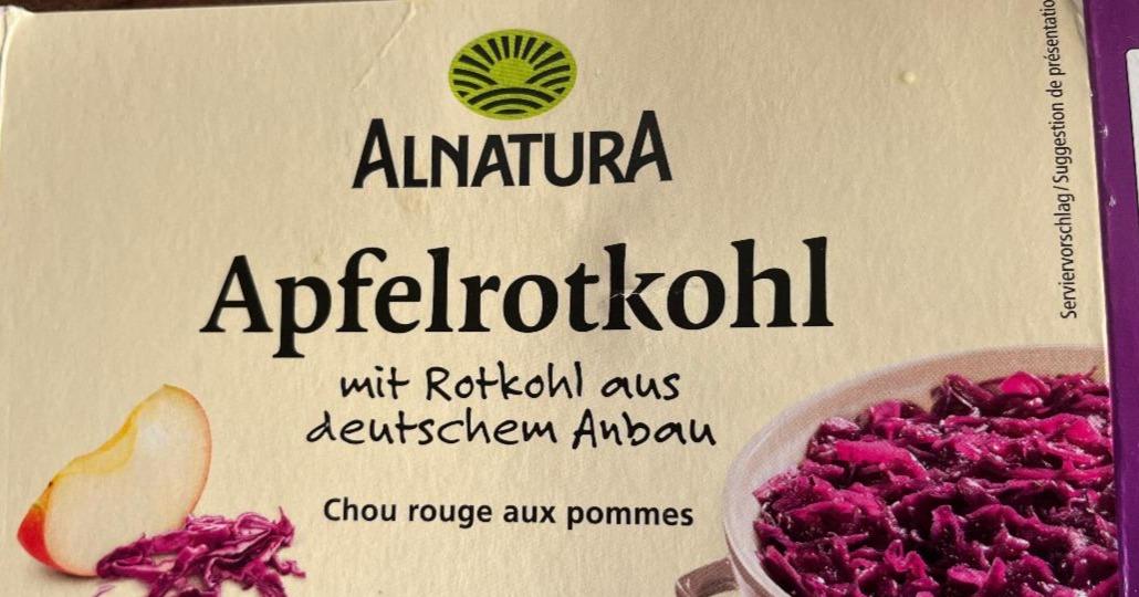 Fotografie - Apfelrotkohl Alnatura