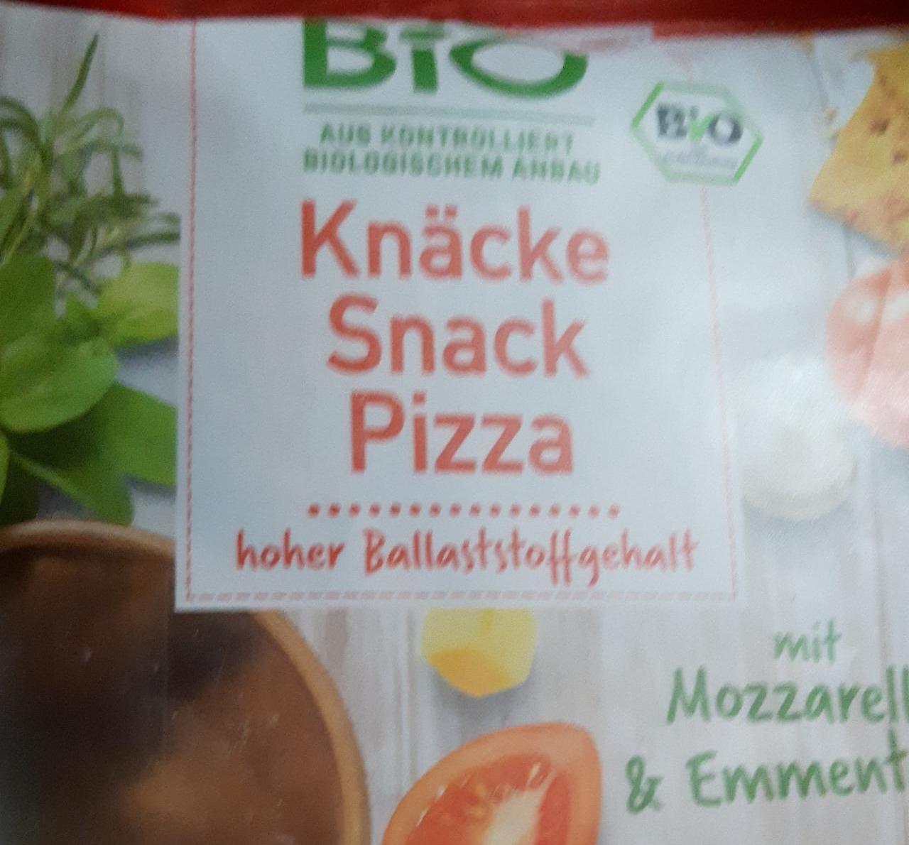 Fotografie - Knäcke snack pizza EnerBio