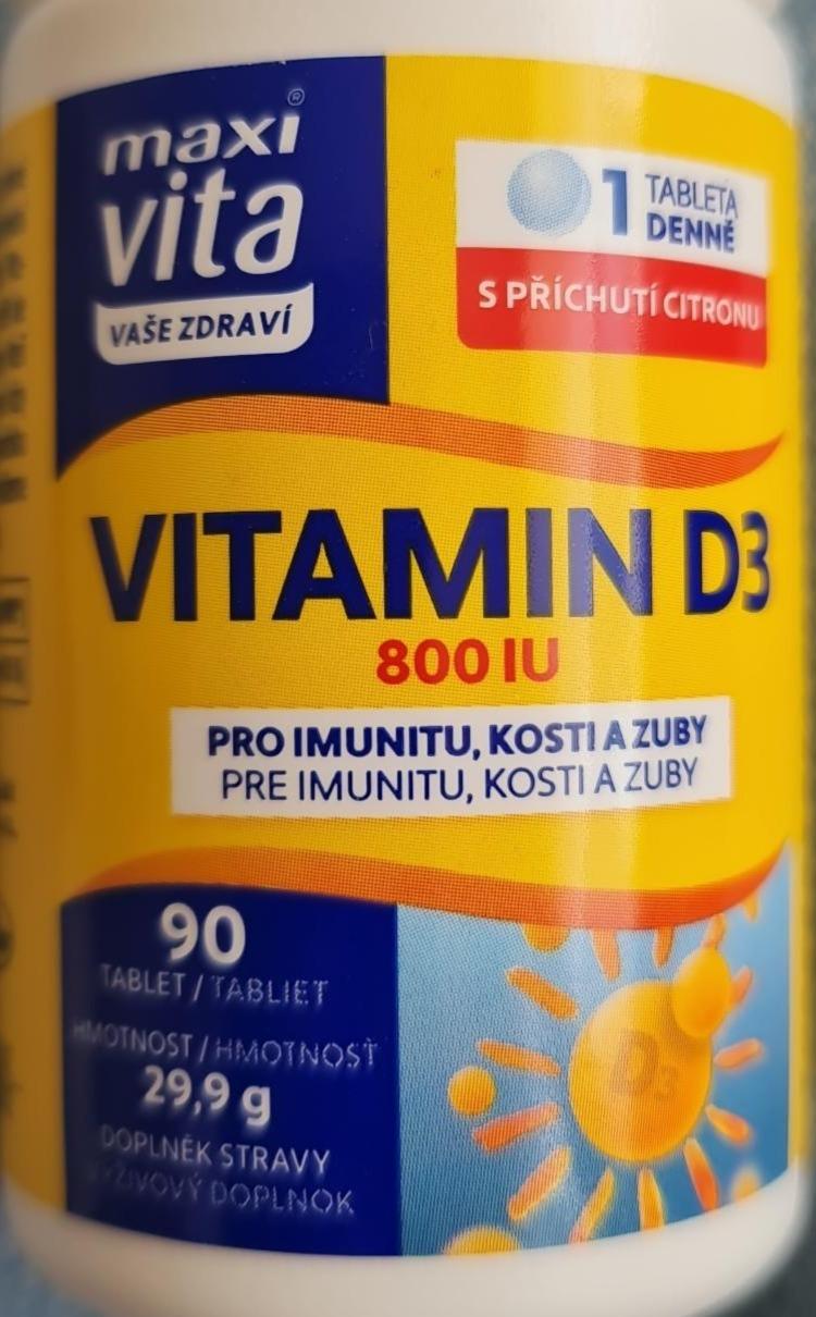 Fotografie - Vitamín D3 pro imunitu kosti a zuby MaxiVita