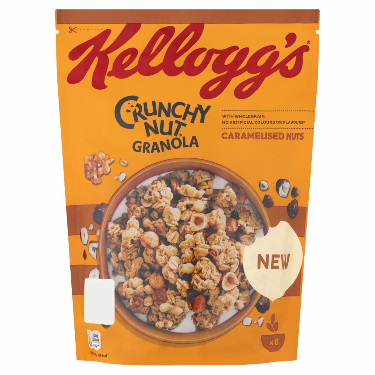 Fotografie - Crunchy Nut Granola Caramelised Hazelnuts Kellogg's