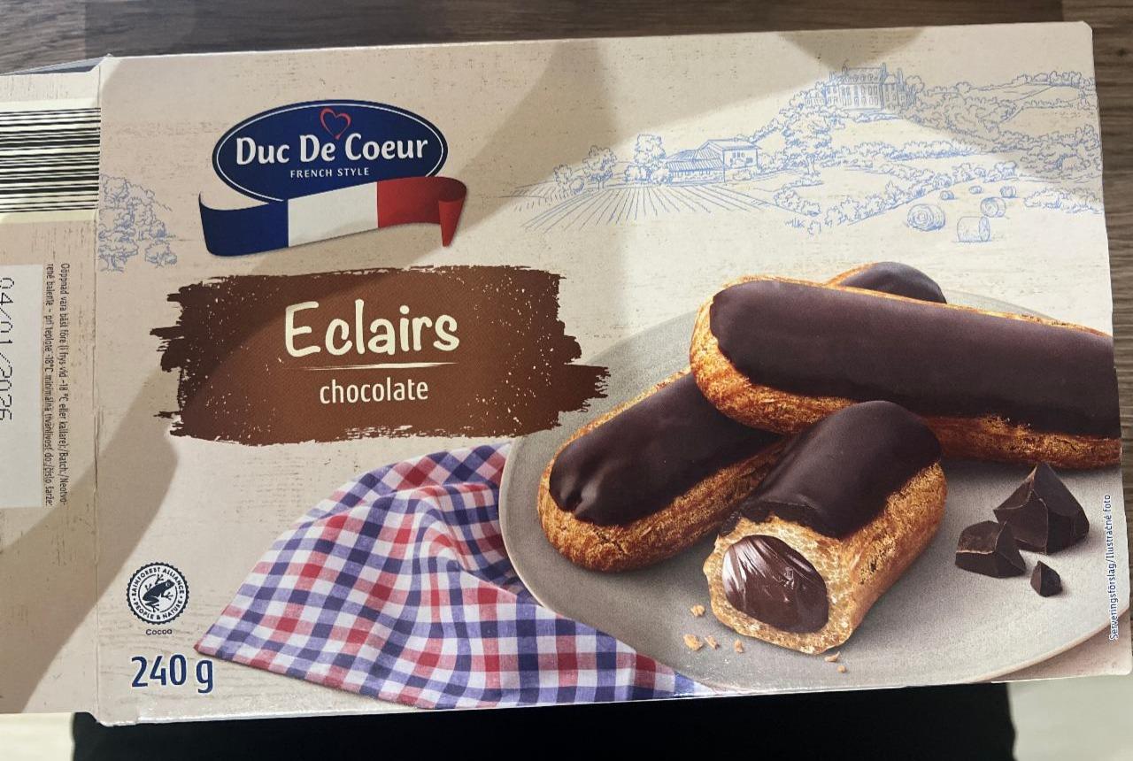 Fotografie - Eclairs chocolate Duc De Coeur