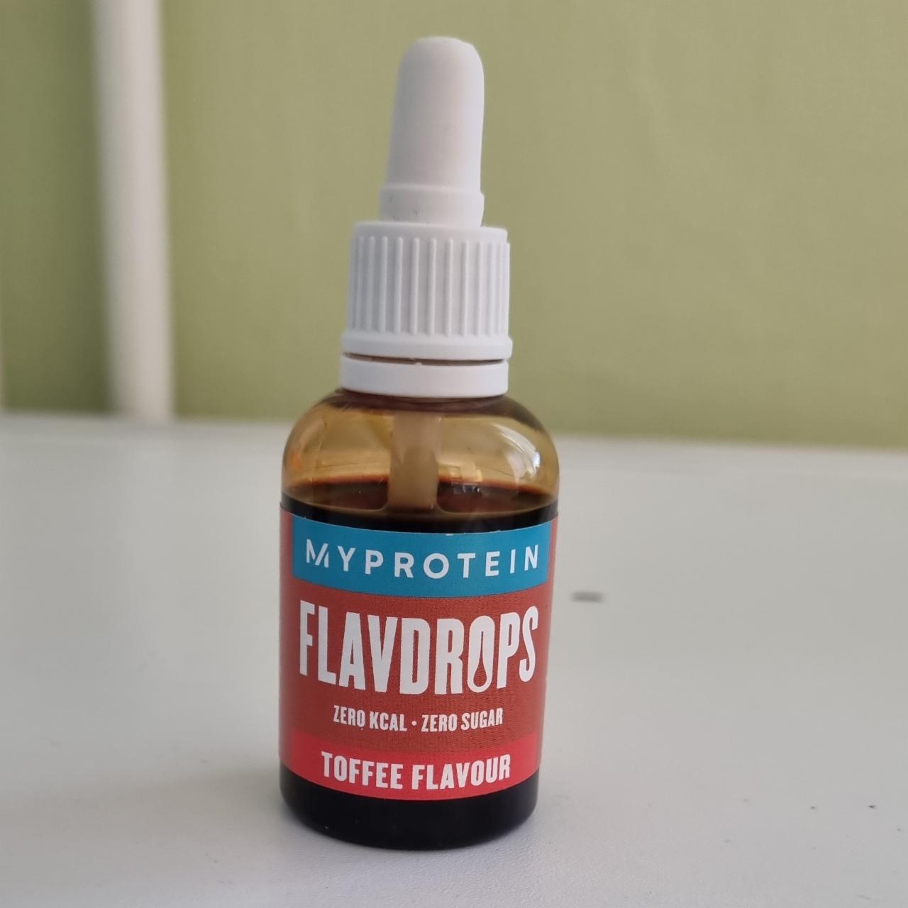 Fotografie - Flavdrops toffee flavou Myprotein