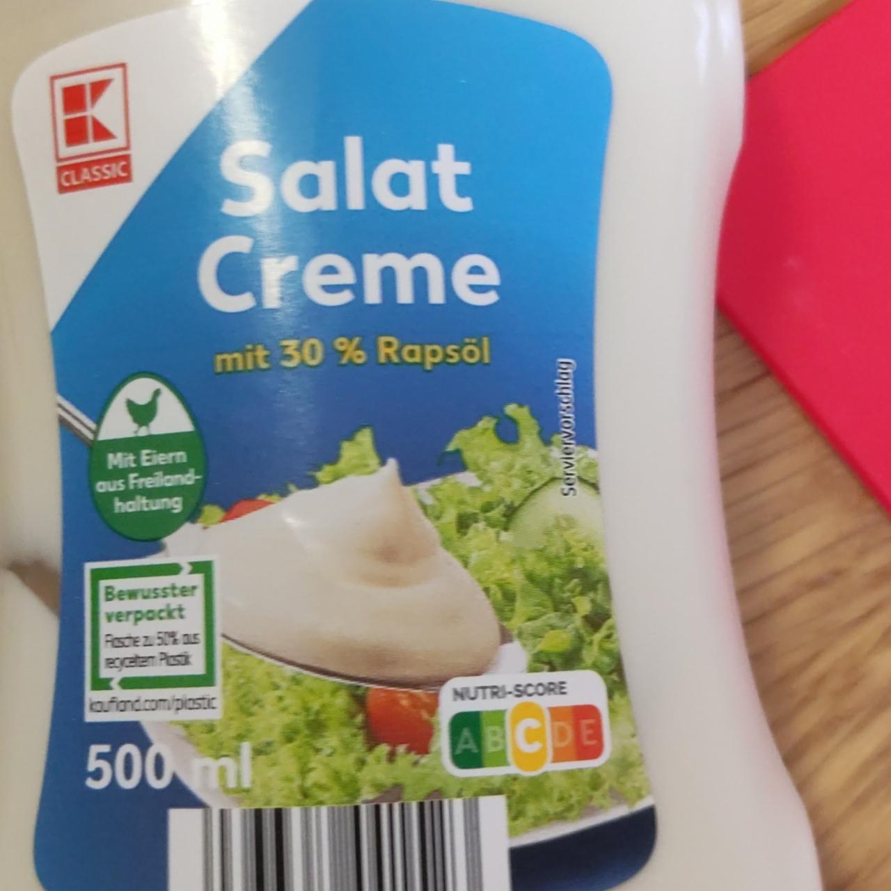 Fotografie - salat creme K classic