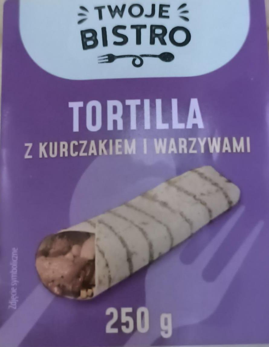 Fotografie - Tortilla z kurczakiem I warzywami Twoje bistro