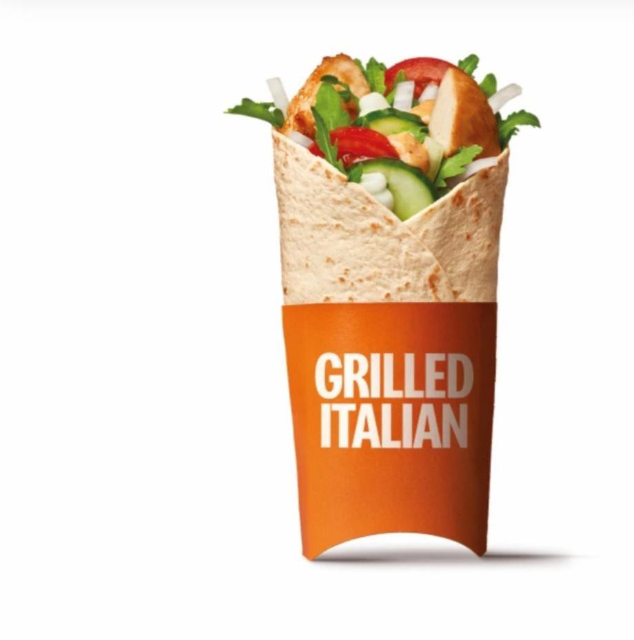 Fotografie - Grilled Italian McWrap McDonald’s