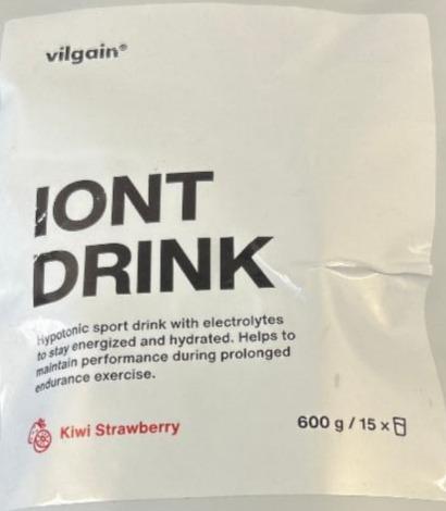 Fotografie - Iont drink kiwi strawberry Vilgain